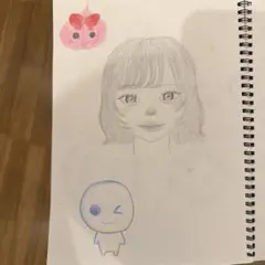 転売ヤーが血まみれになるようにノーリスクの呪いを込めて描いた絵 