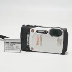OLYMPUS STYLUS TG-870 本体 ホワイト 防水デジカメ - メルカリ