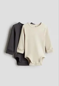 H&M 長袖ボディスーツ　ベビー