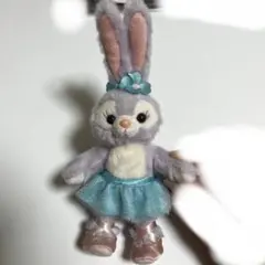 ステラルー ディズニーシー バッジキーホルダー ぬいぐるみ