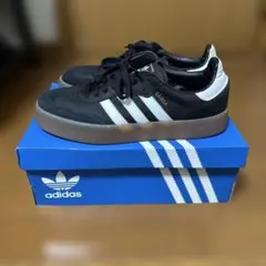 adidas サンバ W ブラック/ホワイト スニーカー