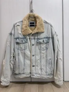 ZARA ZARAMAN ザラ ザラマン ボアデニムジャケット