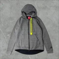 NIKE ナイキ テックフリース フルジップパーカー ボルトカラー グレー
