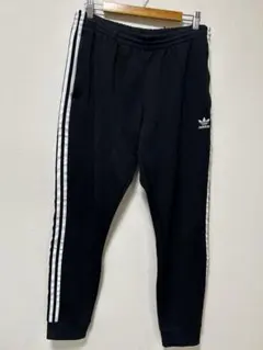 adidas ブラック ジャージパンツ 2XO