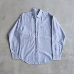 90s ブルックスブラザーズ makersストライプシャツUSA製15 1/2-