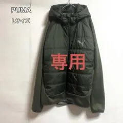 PUMA プーマ 中綿ジャケット L メンズ カーキ 防寒 保温　通勤　通学のサムネイル