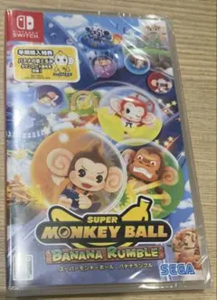 【新品未使用】Switch スーパーモンキーボール バナナランブル
