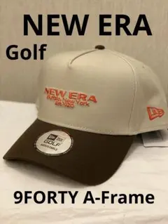 NEW ERA ニューエラ　ゴルフ　 9FORTY ダックキャンバス　ベージュ