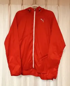 PUMA ウインドブレーカー L メンズ 赤 IGNITE RUN