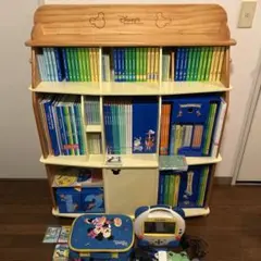 SALE❣️未使用/美品】棚付き*.+゜ディズニー英語システムセット*.+赤ちゃん 2025年最新】Yahoo!オークション -ディズニー 英語 棚の中古品