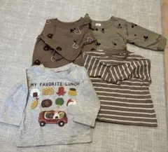 長袖Ｔシャツ 4枚セット サイズ80
