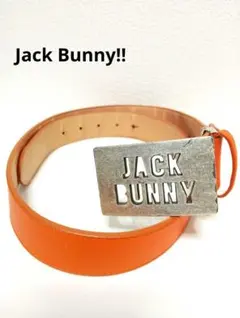 Jack Bunny !！ オレンジ バックル ベルト