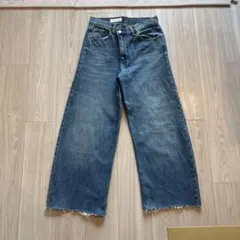ZARA クロスウエスト　ワイドレッグデニム　EUR36