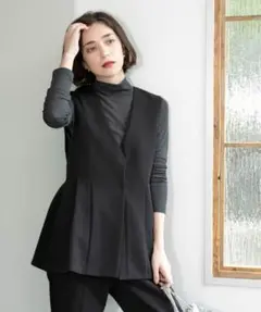 OPAQUE.CLIP ペプラムジレ