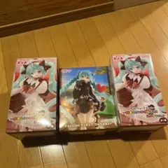 初音ミク　フィギュア　3体セット
