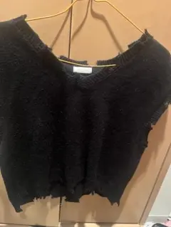 apres jour mignon ダメージニットベスト