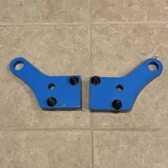 JeepラングラーJL 牽引フック　青フロントバンパーのサムネイル