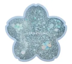 【未開封】スタバ STARBUCKS 桜 2026 コースター 青色 キラキラ