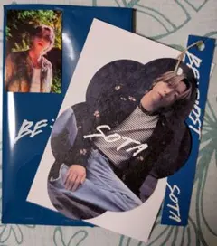 BE:FIRST ソウタ　カードタグ、ステッカー　2点セット金テプレゼント