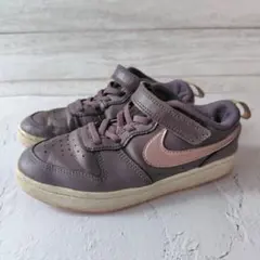 NIKE ナイキ コートバーロウ キッズスニーカー 21cm ブラウン