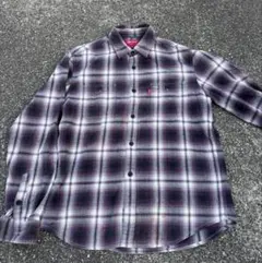 2026年最新】SUPREME カラー：パープル系 メンズ ネルシャツの人気
