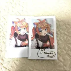 にじさんじ 今宵、××と夢を見る。 チェキ 猫屋敷美紅