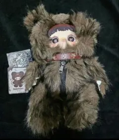 着払 未使用 MayMei 400% 反逆ぬいぐるみ リュック 茶色