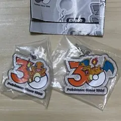 ポケモン 30周年 メタルチャームマスコット ヒトカゲ　リザードン　セット