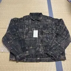 Kapital boro デニムジャケット 黒 希少 茶色 - メルカリ