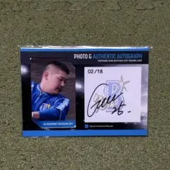 【希少品】横浜DeNA 筒香嘉智 フォト×直筆サイン /18