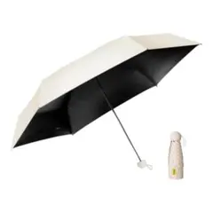 新品❤️折りたたみ傘 日傘 超軽量 コンパクト UVカット 晴雨兼用 ベージュ