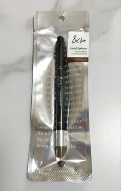 【新品未開封】&be リキッドアイブロウ ダークブラウン 〈眉墨〉のサムネイル