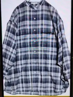 ★再値下げ【23区】大きいサイズMY STANDARD チェック柄長袖シャツ