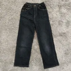BOBSON ボブソン デニムパンツ ウエストゴム キッズ 140 ブルー