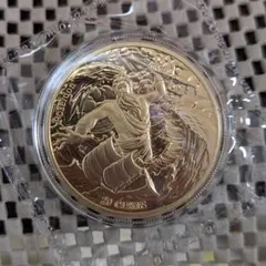 カザフスタン記念硬貨】アルジマク馬 「遊牧民のトーテム」シリーズ