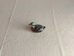 【まーちゃんさま】vintage pot ❀ みどりの鳥 miniテリーヌポット