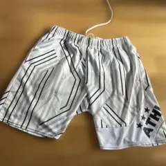 ATHLETA ストライプ柄 ハーフパンツ Lサイズ
