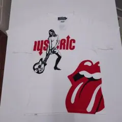 HYSTERIC ロックバンド Tシャツ Sサイズ ホワイト