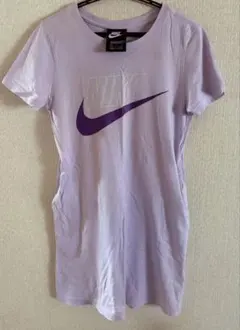 Nike 薄紫 半袖ワンピース S