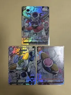 ドラゴンボール　コミパラ風　海外製　フリーザ　ザーボン　ドドリア　3枚セット新作
