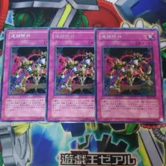 連鎖除外　字レア　３枚