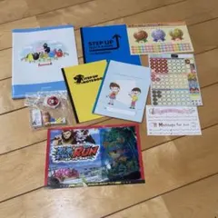 114銀行バーバパパのノート　Disney消しゴム　シールなど　文具セット