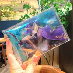 ツイステッドワンダーランド　オーロラホロ　アクリルブロック　ルーク