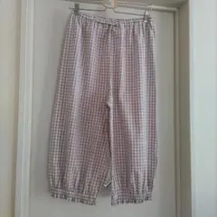 パープル カジュアルパンツ