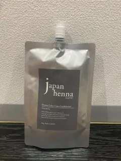 新品未開封japan henna ヘナカラーヘアコンディショナー 200gのサムネイル