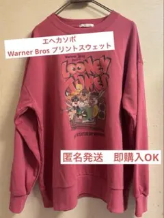 エヘカソポWarnerBros. プリントスウェット完売品LooneyTunes