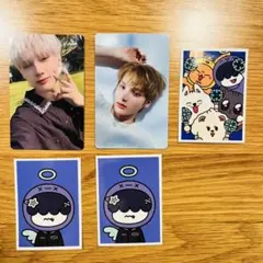 TXT アプグレ特典HUENINGKAI トレカ　moazone ステッカー