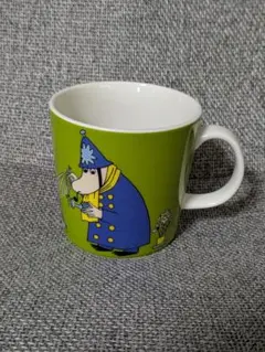 アラビア　ムーミン マグカップ 　インスペクター 署長さん　レア