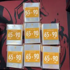 スリーブ 65x90mm 透明 7パック