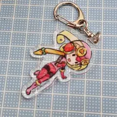 ロックマン　バトル＆チェイス　ロール　ラバーキーホルダー ロックマン バトル＆チェイス ロール ラバーキーホルダー